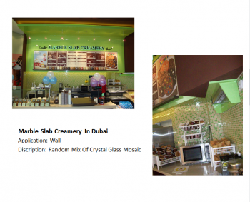 Marble Slab Creamery In Dubai