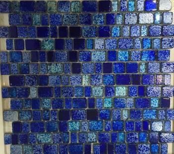 Glass Mosaic w/h Antique Effect